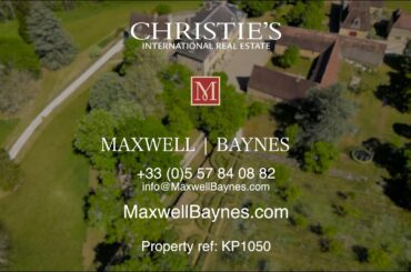 Chateau for sale with domaine and stunning views near Sarlat, Dordogne, France.Maxwell-Baynes KP1050