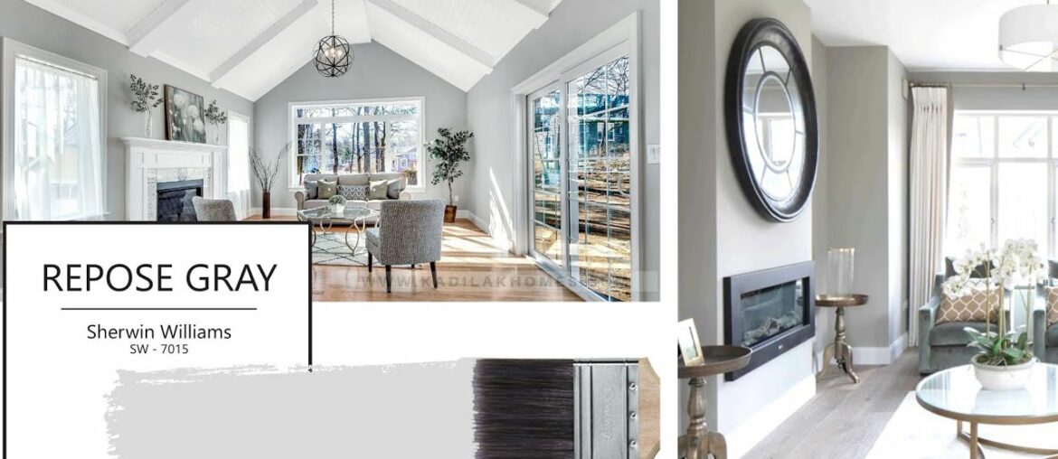 Open Floorplan Living, Office and Dining Room Makeover | 3 Shades of Repose Gray | Part 2 Open Floorplan Living, Office and Dining Room Makeover | 3 Shades of Repose Gray | Part 2