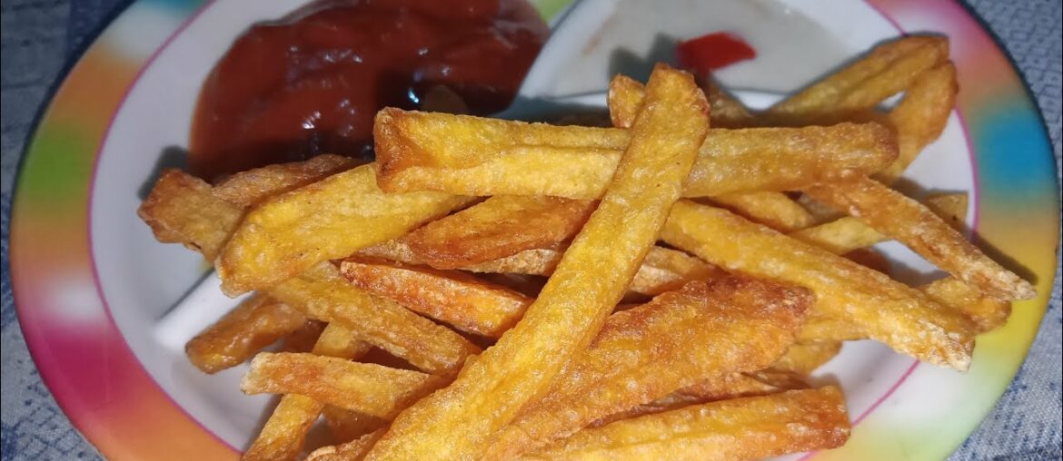 Perfect Crispy French Fries Easy Recipe. How To Make French Fries Like This In Restaurant