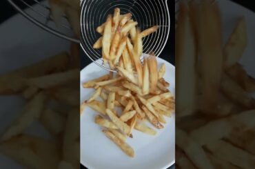 French Fries Recipe#shorts / homemade perfect crispy finger chips