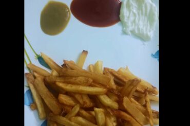 French fries//Easy french fries recipe //French fries