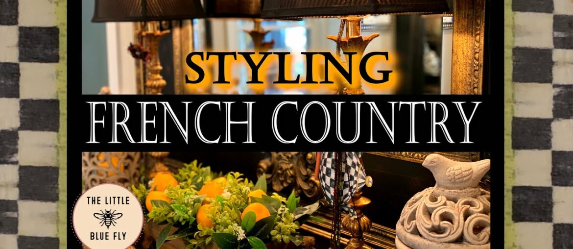 Summer Kitchen Vignette || Welcoming French Country Decorating || Decorate With Me 2021