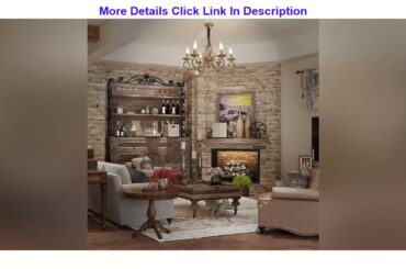 Weekly Top Ganeed Rustic 6-Light Chandeliers,French Country Vintage Chandelier,Metal in Antique Bro