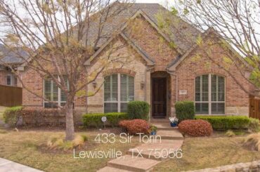 433 Sir Torin Lane Lewisville TX 75056 Castle Hills Subdivision North Dallas Texas