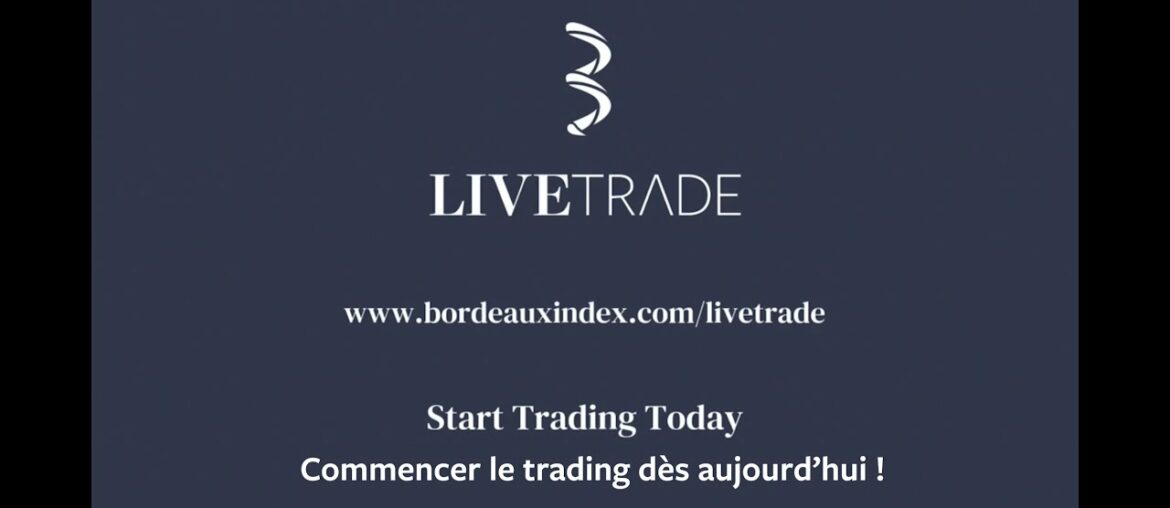 LiveTrade Dasboard Demo - French