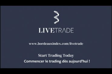 LiveTrade Dasboard Demo - French