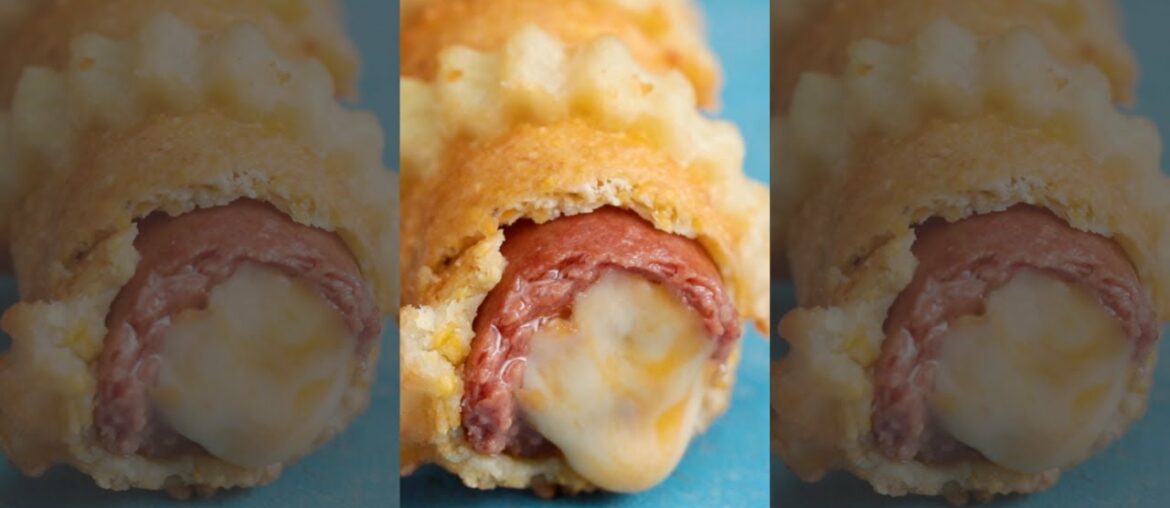 Ultimate French Fries Corn Dog Recipe #Shorts