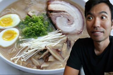 I Watched Joshua Weissman's Tonkotsu Ramen Video (Ramen Recipe Breakdown)