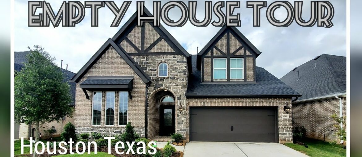 Empty House Tour. Houston Texas. Perry Homes Design 2694w