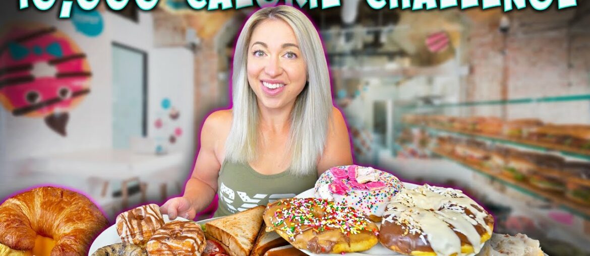 Eating BREAKFAST Foods ONLY | 10,000 Calorie Challenge