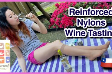 Reinforced Knee Length Wine Tasting - Chile Chilicious Sauvignon Blanc, Hosiery