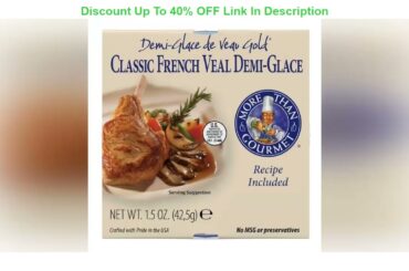 Best Review More Than Gourmet French Veal Demi Glace, 1.5 Ounce (Pack of 6)