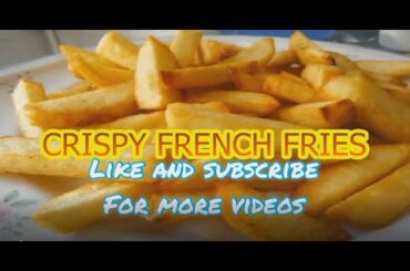 CRISPY FRENCH FRIES NEW RECIPE | BAGONG RECIPE SA FRIES |PAMBAHAY NA LUTO |YUM YUM
