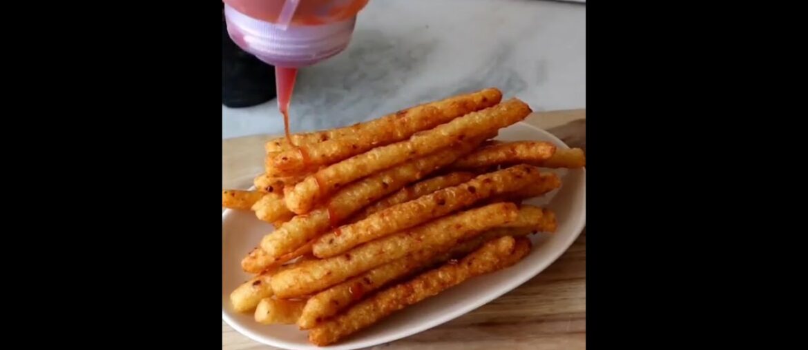 Crispy French fries Recipe Homemadeispy fries recipe- Restaurant style frenchfies