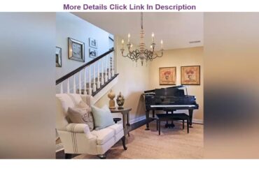 Best Quality LNC Farmhouse Chandelier for Dining Room, 6-Light French Country Lighting , Handmade W