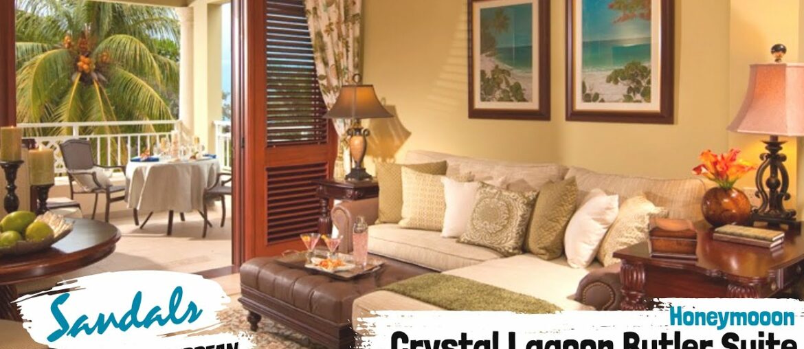 Crystal Lagoon Honeymoon 1BR Butler Suite PS | Sandals Royal Caribbean, Walkthrough Tour & Review 4K Crystal Lagoon Honeymoon 1BR Butler Suite PS | Sandals Royal Caribbean, Walkthrough Tour & Review 4K