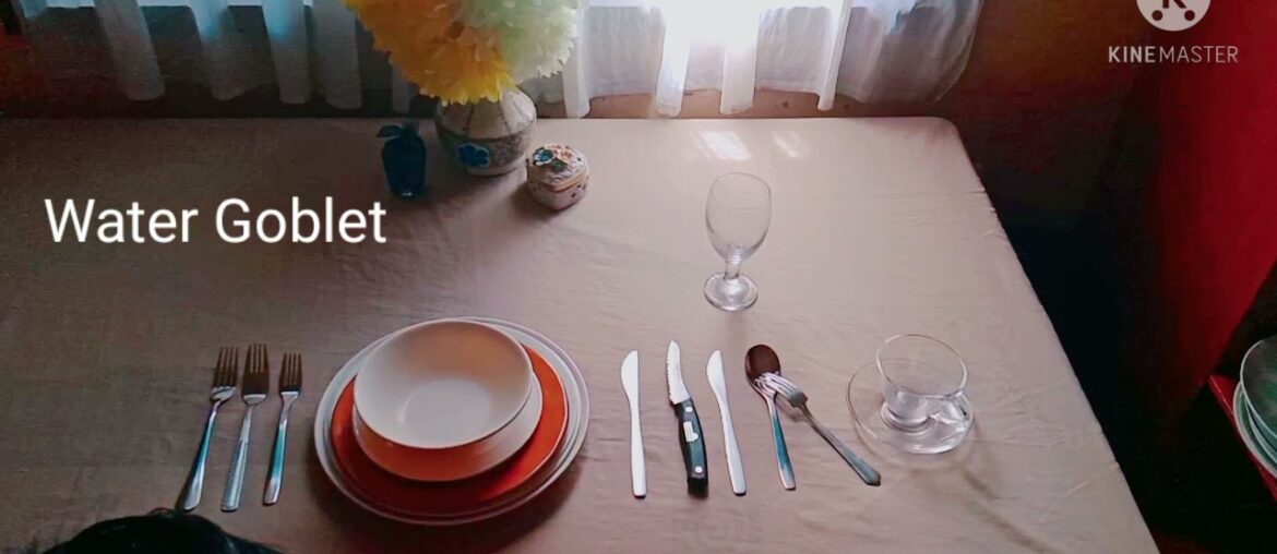 French Table Set-up French Table Set-up