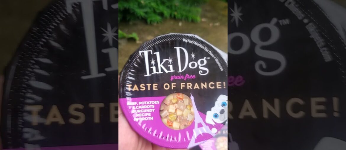 Tiki Dog Taste of France Dog Food