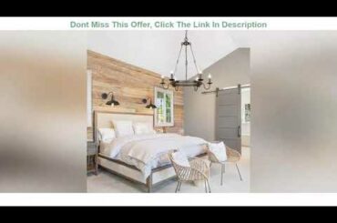 Info Lampundit 6 Light Rustic Farmhouse Chandelier, Dining Room Lighting Fixtures Hanging Metal Fin