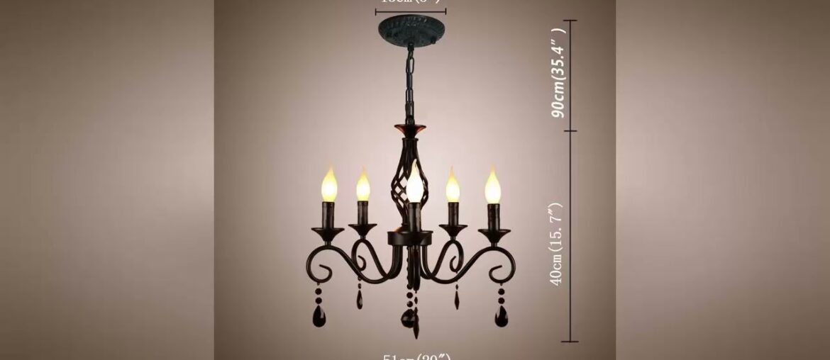 Best Quality Ganeed French Country Chandeliers,5 Lights Black Crystal Candle Chandelier,Industrial Best Quality Ganeed French Country Chandeliers,5 Lights Black Crystal Candle Chandelier,Industrial