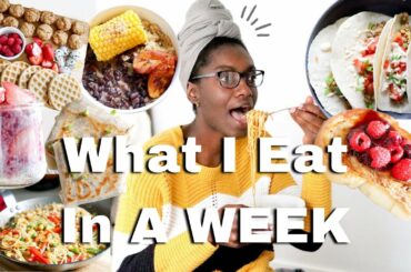 What I REALLY eat in a week | VEGAN COMFORT FOOD | INTUITIVE & REALISTIC | 2021