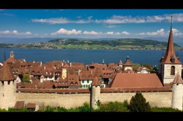 Murten - Castle and Lake [4K] Drone DJI Mini 2