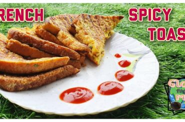 FRENCH SPICY TOAST | Quick Breakfast Recipe | from eggs & bread