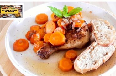 French Oven Baked Chicken Thights Recipes | Kitchen & Craft by MAGGIE