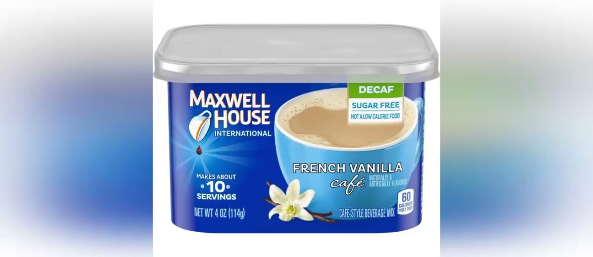 Hottest Maxwell House International Decaf Sugar-Free French Vanilla Instant Coffee (4 oz Canisters,
