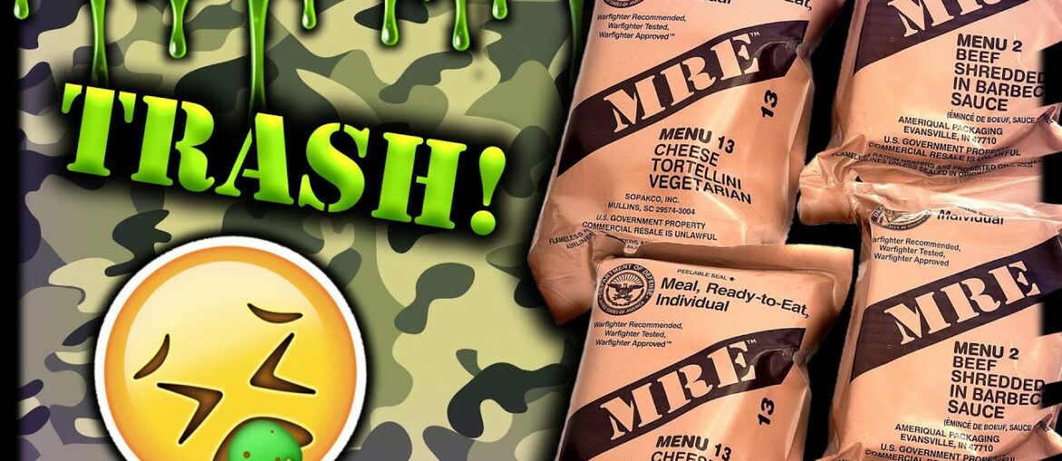 How does the Military Eat? MRES ARE HORRIBLE! How does the Military Eat? MRES ARE HORRIBLE!