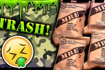How does the Military Eat? MRES ARE HORRIBLE!