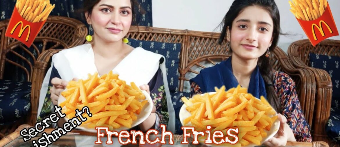 French Fries Challenge || Mother VS Daughter || Naheed's Family