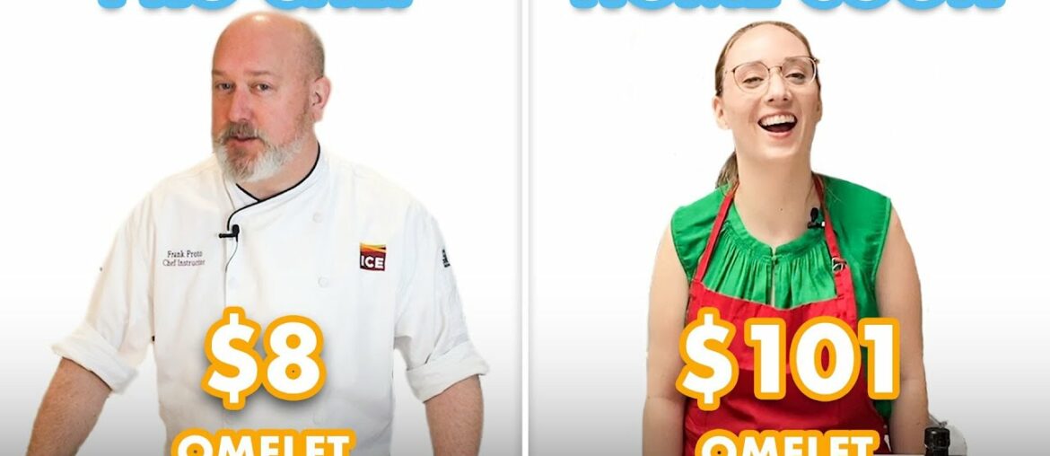 $101 vs $8 Omelet: Pro Chef & Home Cook Swap Ingredients | Epicurious $101 vs $8 Omelet: Pro Chef & Home Cook Swap Ingredients | Epicurious