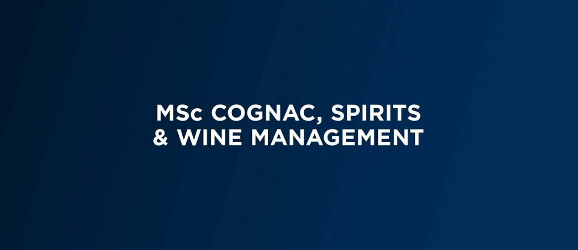 Audencia MSc Cognac, Spirits & Wine Management – Olga KAPITSKAIA – Academic director Audencia MSc Cognac, Spirits & Wine Management - Olga KAPITSKAIA - Academic director
