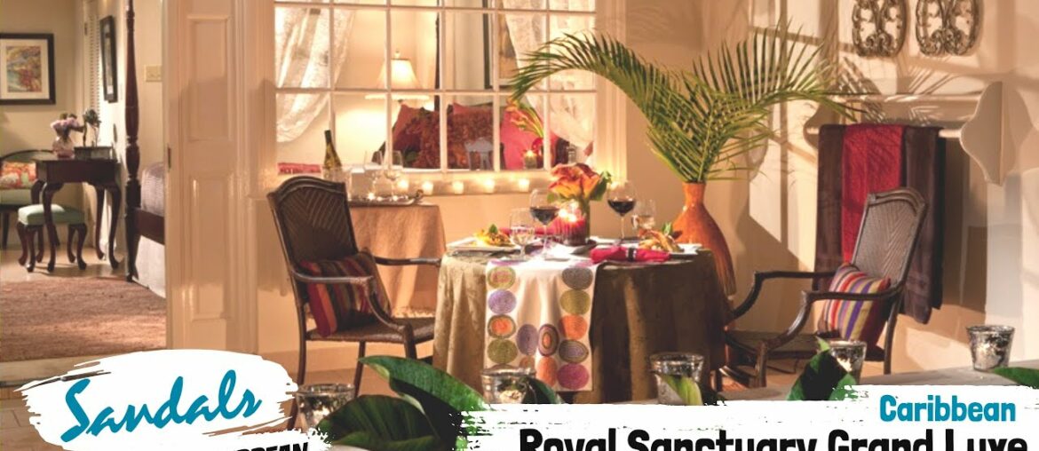 Royal Sanctuary Grand Luxe GL | Sandals Royal Caribbean | Full Walkthrough Tour & Review 4K