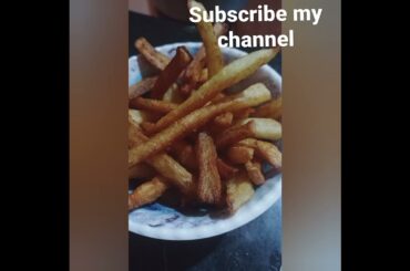 Homemade french fries recipe|simple and easy recipe|Foody Shorts