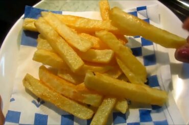 Homemade Crispy Perfect French Fries  Recipe||Crispy finger chips||POOJA'S FOOD & VLOGE'S