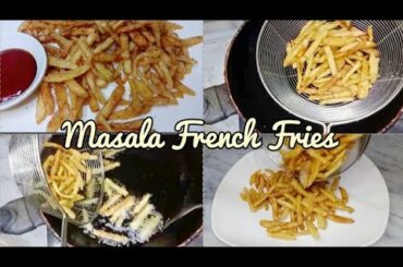 Masala French Fries | Finger Chips | Crispy French Fries Recipe