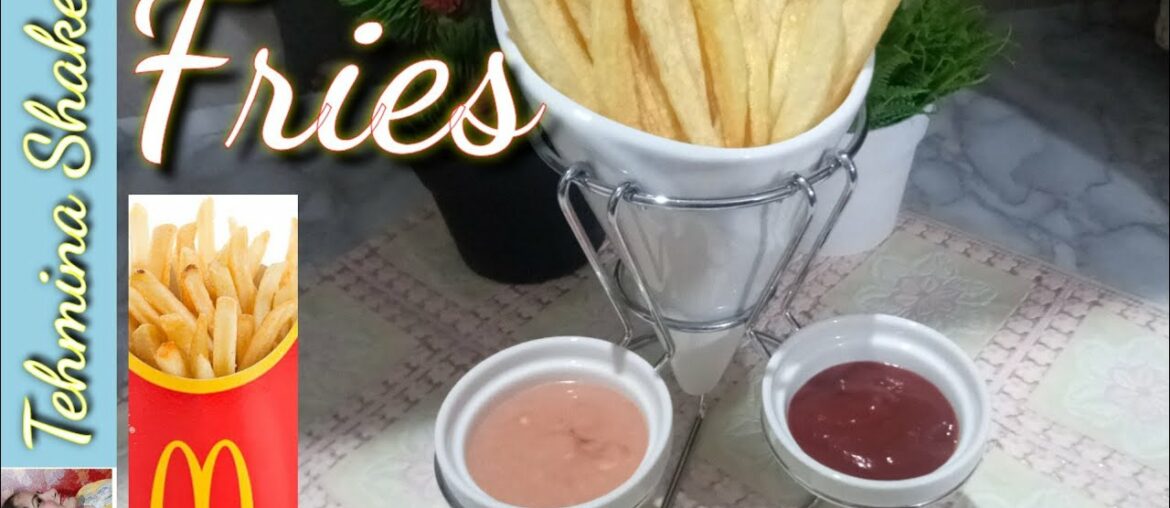 French Fries Recipe | Tips And Tricks| Fries Safe Kaisy karein| By Cooking With Tehminashakeel