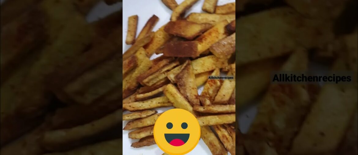 #Shorts French Fries | French Fries using Yam Foot | #Shorts | yam foot recipe