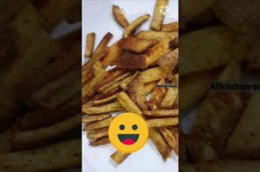 #Shorts French Fries | French Fries using Yam Foot | #Shorts | yam foot recipe