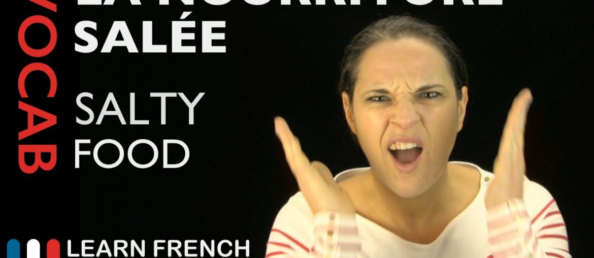 Salty Food French (basic French vocabulary from Learn French With Alexa) Salty Food French (basic French vocabulary from Learn French With Alexa)