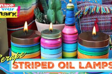 HOW to Make an Oil Lamp - Jar Upcycle