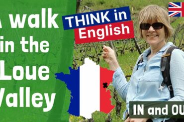 A pretty walk by the river Loue : EASY  ENGLISH, COMPREHENSIBLE ENGLISH