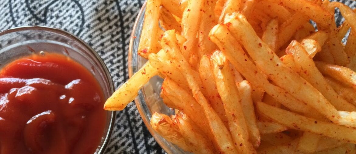 Air fryer recipes  | French Fries  using Air Fryer | Oil Free Frying | Potato Fries No oil recipe