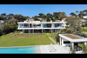 Graceful Modern Waterfront House Tour in South of France | Fine & Country French Riviera