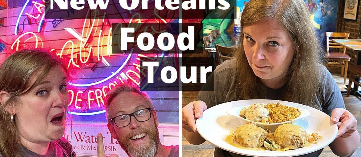 MUST TRY NEW ORLEANS FOODS!!  |  Food Tour in the French Quarter!