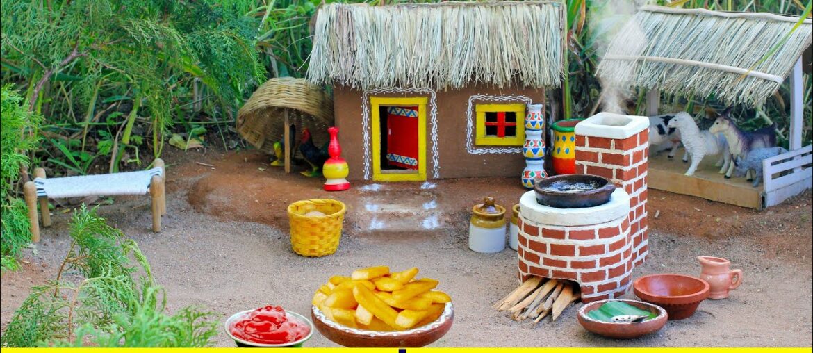 Crispy French Fries Recipe || Potato Fries Recipe || Tiny Cook Wonderland