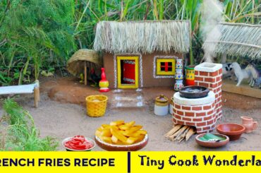 Crispy French Fries Recipe || Potato Fries Recipe || Tiny Cook Wonderland