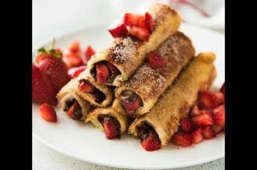 Nutella French Toast Rolls | Easy Recipe